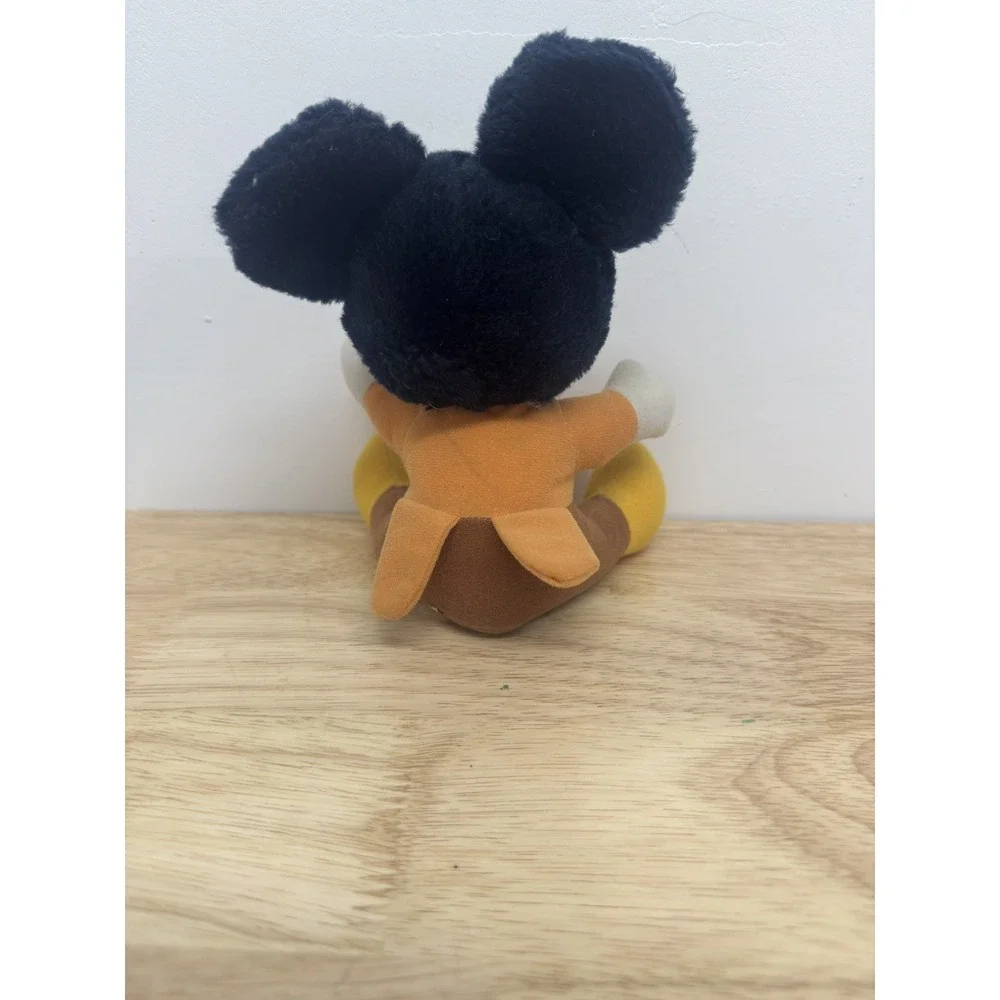 Mickey Mouse Christmas Carol Tiny Tim Walt Disney Plush 8